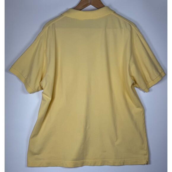 Lacoste Mens Polo Shirt XL 6 Yellow Short Sleeve Cotton Devanlay Preppy Casual - Picture 3 of 10